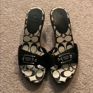 Coach size 7.5 heels